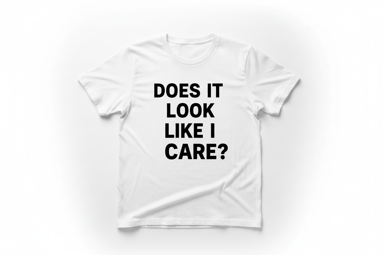 Does It Look Like I Care T-Shirt